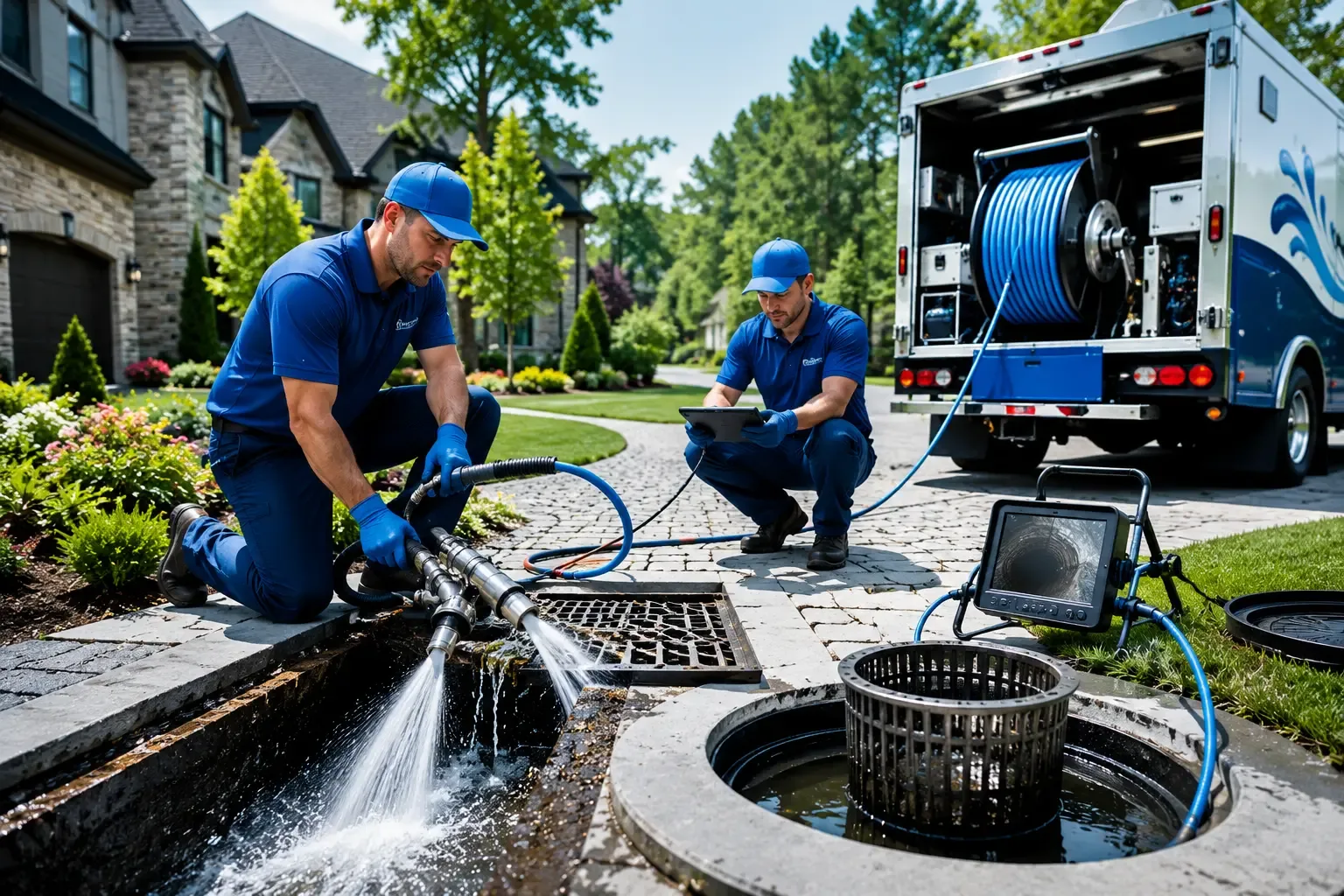 Local outdoor drain cleaning professionals in Monroe, ME